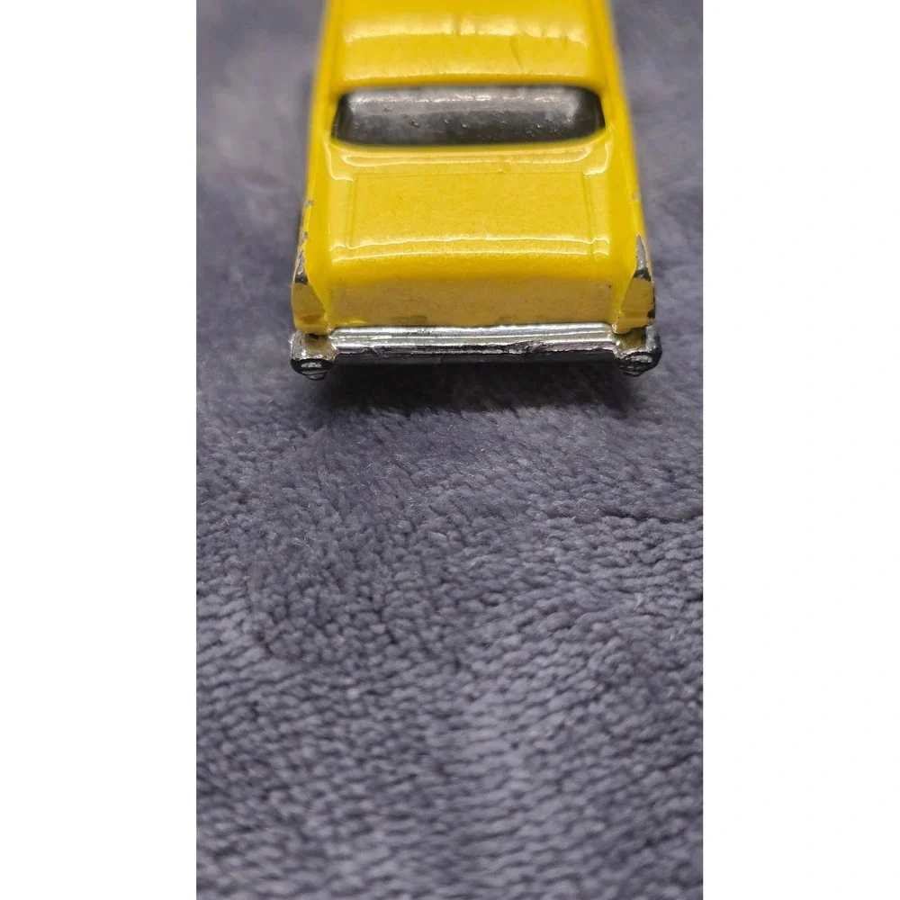 Hot Wheels 1976 Mattel 57 Chevy Yellow Diecast Car Vintage Gasser Hot Rod